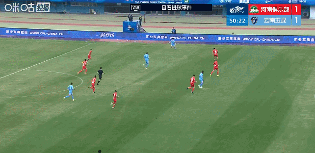 姆布拉屡失单刀&amp;amp;破门，河南2比1迎两连胜！玉昆后卫送礼+前锋乌龙！